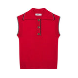 Women's Clothing 2025 Spring New Street Fashion Personality Set Knitted Vest