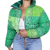 Women Jacket 2022 Female Winter Down Coat Leather Quilted Parkas Mid-long Puffer Bomber Jackets Ropa Mujer Toppies