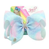 JoJo Bows Hair Clip Large Hair Bow Kids Handmade Metalic Printed Ribbon Knot Jumbo JOJO SIWA Hair Accessories For