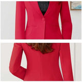 Autumn Suit Women Blazer Set Elegant Suit Collar Long Sleeve Velvet Coat Double Breasted Tube Top Jumpsuit for Office