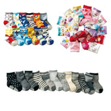 Pairs/lot 0 to 5 Yrs Four Seasons Sock For Boys Girl Toddlers Infants Non Skid Floor Socks Cotton Unisex Children's White
