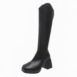 Version Of Martin Boots Spring And Autumn Winter Short Boots Women New 2025 After The Zipper High Side Thick And Thin