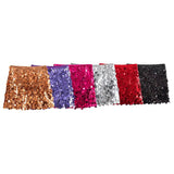 Winter New Sexy A-Line Skirt High Purse Hip Sequin Mini Skirt Female