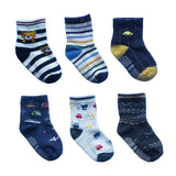 Pairs/lot 0 to 5 Yrs Four Seasons Sock For Boys Girl Toddlers Infants Non Skid Floor Socks Cotton Unisex Children's White