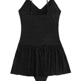 2023 New Special Fabric Conjoined Conservative Swimsuit