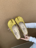 Shoes Women In The Spring Of 2025 New Retro Baotou Slippers Flat Bottom To Wear A Foot Pedal Single