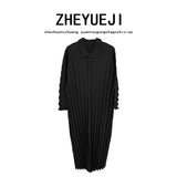 Women's Clothing 2025 Three House Style New Women's Long-Sleeved Wind Coat Business And Leisure Autumn Hand Folding