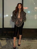 Waist Button Long-Sleeved Shirt Design Sense 2025 Fashion Women's New Casual Coat