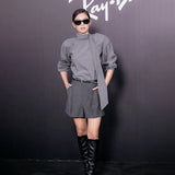 The Autumn Of 2025, The New Women's Clothing Jennie Is The Same Casual Commuting Long-Sleeved Blouse High-Waisted Loose