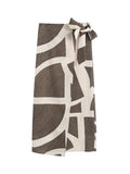 Women Fashion Spring Summer Mini Skirt Hawaiian Vacation Style Striped Skirts High Waist Lace Up Female Skirts