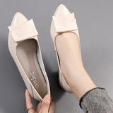 Brand Shoes Thick Heel Ladies Pumps Genuine Leather Pointed Toe Colorful Square Heels Party Handmade Shoes