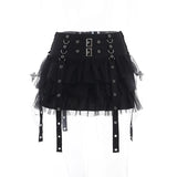 Summer New Women's Dress Short Skirt Dark Fashion Trendy Hot Girl Sexy Slim Cake