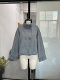 Autumn And Winter New Women's Small Casual Casual Collar Buckle Hairs Of The Short Coat