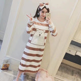 Women Coral Velvet Printed Korean Style Leisure Daily Womens Student Loose Kawaii Elegant New Soft Comfortable