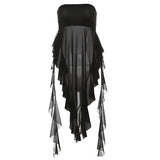 Summer Fashion Trend Women's New Word Shoulder Repair Back Siconfide Su Solid Color Bhair