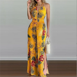 2022 Summer New Woman European And American Style 3D Digital Printing Suspenders Women's One-Piece