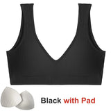 Women Tank Top Sexy Seamless Bra Padded Push Up Bralette Lingerie For Female Underwear Backless