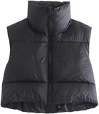 Parkas Jackets Women Luxury Coats Winter 2022 Sleeveless Puffer Vests Female Clothing Elegant Ladies