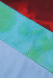 Y2K Patchwork Striped Cutout Mini