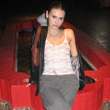 White Lace Sheer Tank Top-Outfit