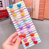 New Girls Cute Colorful Cartoon Scrunchies Ponytail Holder Hair Bands Kids Lovely Headband Fashion Hair