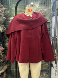 Women's Autumn New Asymmetric Scarf Short Loose Knit