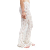 2025 New Hottie Hollow Pattern Sexy Perspective Holiday Style Knitted Casual Trousers