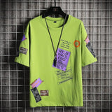 T-Shirt Men's Spring and Summer 2022 New Casual Trend Pure Cotton Tide Brand Ice Silk Men's Bottoming