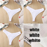 8 Colors Women's Thong G-String Cotton Thongs Women's Panties Sexy V Waist Female Underpants Pantys Lingerie