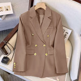 Net Red Spring And Autumn Suit Suit Temperament Slim Slim Thin Leg Pants Suit Suit Suit Jacket