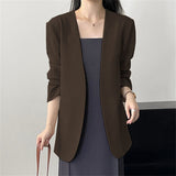 New Small Suit Jacket Spring And Autumn Early Autumn Suit With Fashion Simple Early Spring Leisure Top