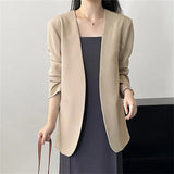 New Small Suit Jacket Spring And Autumn Early Autumn Suit With Fashion Simple Early Spring Leisure Top