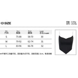 Sexy Backless Diamond Drill Irregular Hem Shiny Chain Straps Back Lace-Up Bow knot tied Cropped