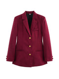 Women's Clothing 2025 Spring New Fashion Thousand Bird With Belt Suit