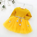Winter Girls Dress Flower Red Girls Clothes Lace Girls Casual Clothing Party Dress For 3-8 Years Christmas Girls
