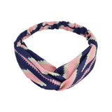 Women Girls Summer Bohemian Hair Bands Print Headbands Vintage Cross Turban Bandage Bandanas Hairbands Hair
