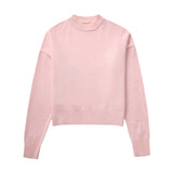 Version Of The New Winter 2025 Pink Sweet Round Neck Casual Jacket