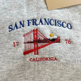 San Francisco Golden Gate Bridge Crewneck Sweatshirt- Outfit