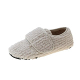 Women Winter Flats Shoes Ladies Casual Moccasin Warm Plush Female Fashion Non Slip Flock Loafers New Female