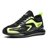 Men Air Cushion Sneakers Rubber Skidproof Outsole Running Shoes Breathable Mesh Male Sports Jogging Shoes Zapatillas