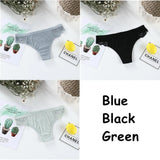 Lace Panties For Women Panties Set Solid Color Low Waist Plus Size Female Sexy Underwear Lingerie Seamless Briefs