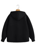 And Winter New Zipper Hoodie Female Cardigan Casual Fashion Coat
