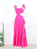 Womens Dresses Summer Sexy Tank Top Woman Clothing Beach Dress Robe Casual Elegant And Pretty Women's Dresses Rose