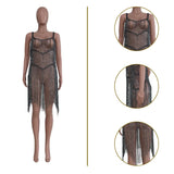 Zingj New Women's Wear Silk Tassel Beach