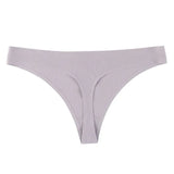 Sexy Seamless Panty Set Underwear T-back Female Comfort Intimates Fashion Ladies Low-Rise Briefs Panties Women