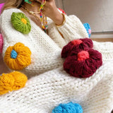 Knitted Chunky Cardigan-Outfit