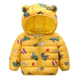 Baby Girls Jacket Kids Boys Light Coats With Ear Hoodie Spring Autumn Girl Clothes Infant Children's Clothing For Boys