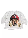 Men's T-Shirt Y2K Harajuku Animation Printing T-Shirt Fashion Brand Oversized Short-Sleeved