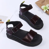 Summer shoes woman Flat Platform Sandals Women Casual Open Toe Gladiator wedges Women Shoes