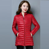 Size Women WInter Jacket Long Sleeve Outwear Casual Zipper Slim Lightweight Parka Jackets Female §ã§ä§֧ԧѧߧí§Ö §á§ѧݧî§ä§à